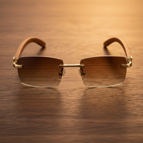 Heritage marron flat lay